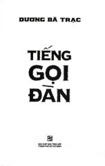 Diễn Ngôn Nhân Sĩ Đầu Thế Kỷ XX - Tiếng Gọi Đàn - Dương Bá Trạc