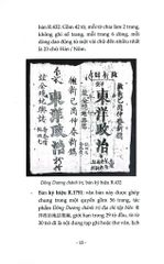 Đông Dương Chánh Trị Địa Chí Tập Biên (Đông Dương Chánh Trị Tịnh Toàn Cảnh Dư Địa Chí) - Nguyễn Phúc An