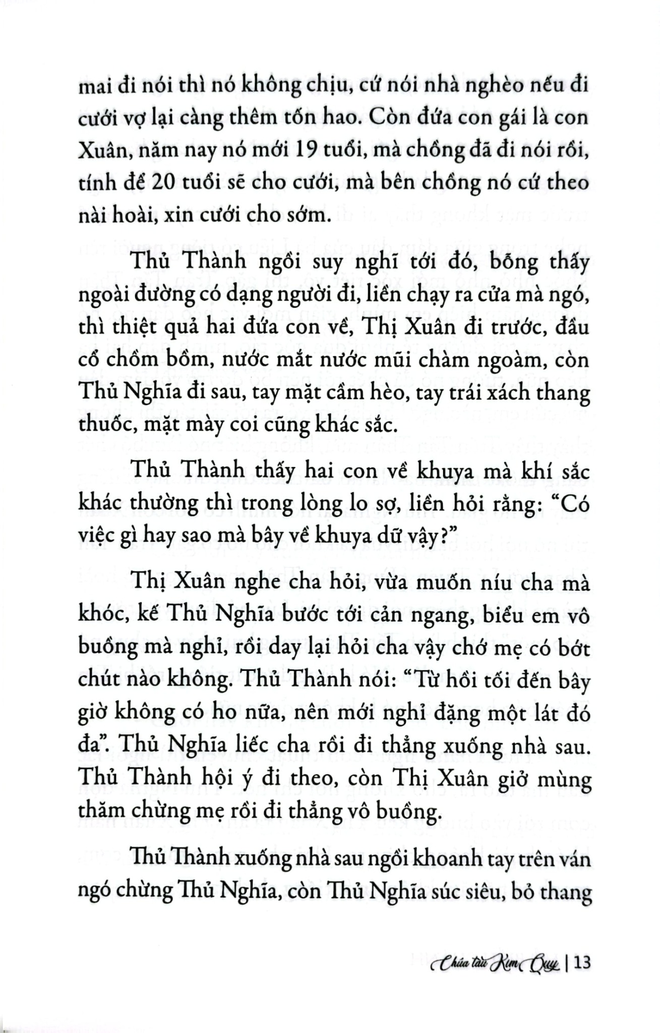 Chúa Tàu Kim Quy - Hồ Biểu Chánh