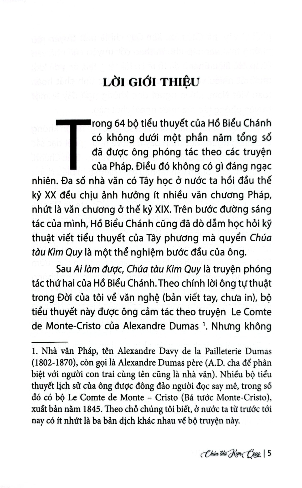 Chúa Tàu Kim Quy - Hồ Biểu Chánh