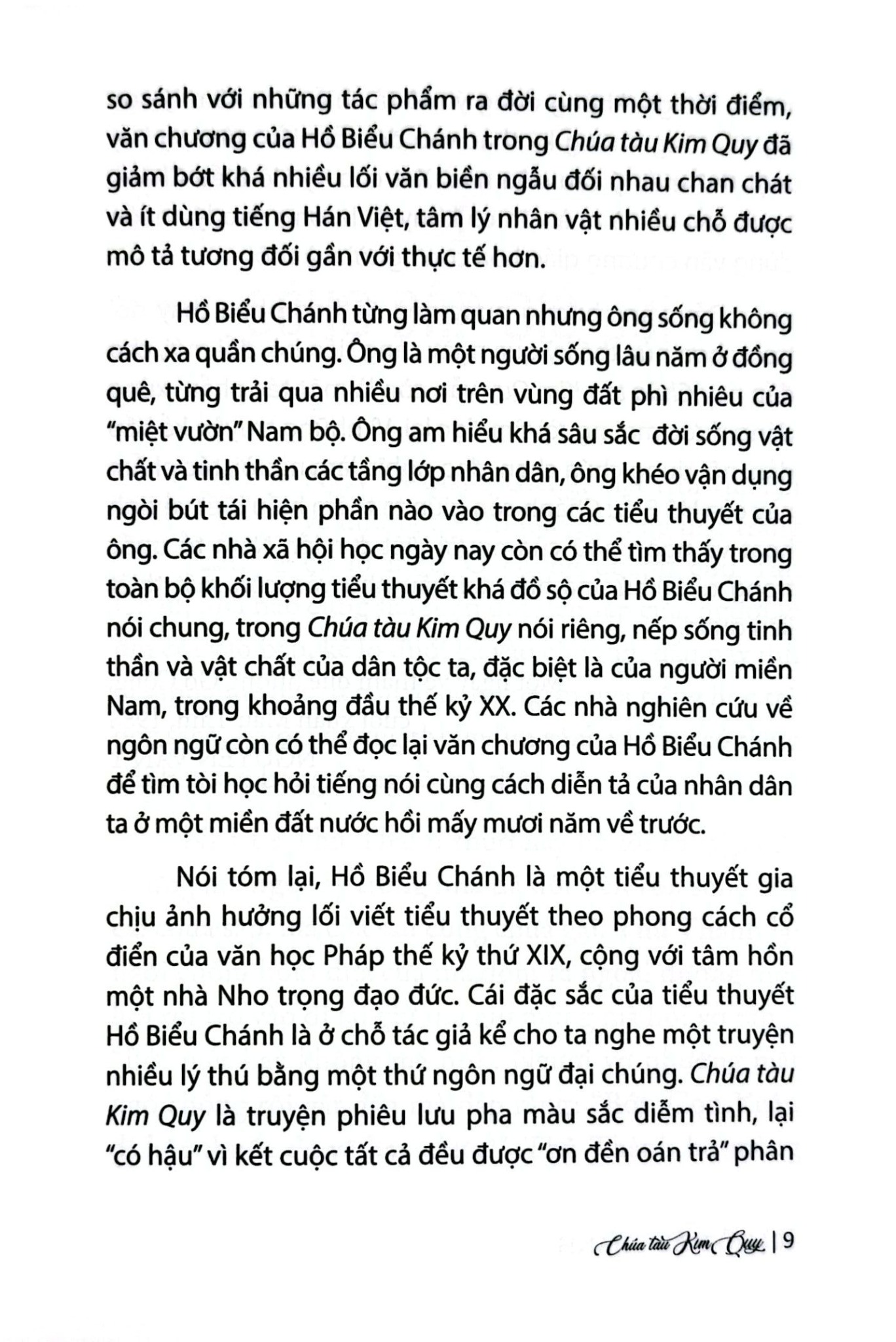 Chúa Tàu Kim Quy - Hồ Biểu Chánh