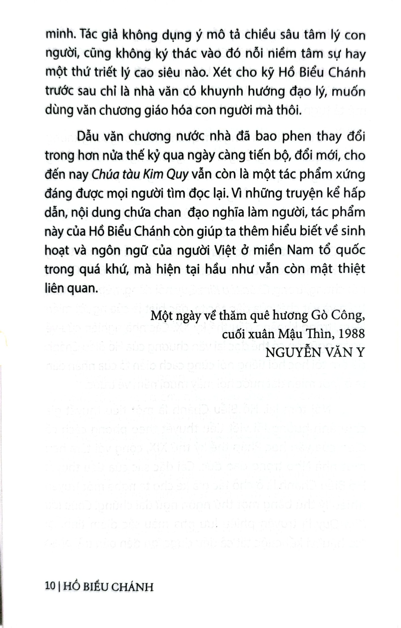 Chúa Tàu Kim Quy - Hồ Biểu Chánh