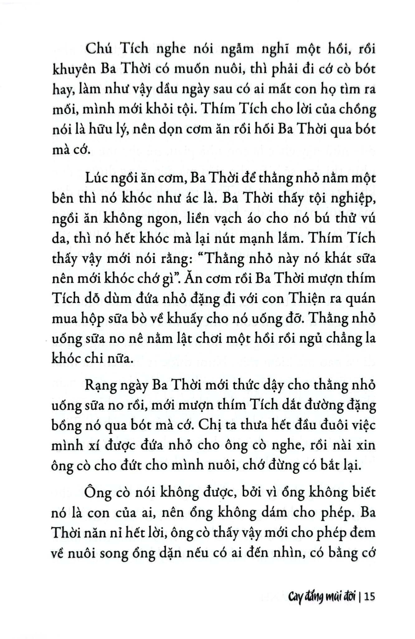 Cay Đắng Mùi Đời - 
Hồ Biểu Chánh
