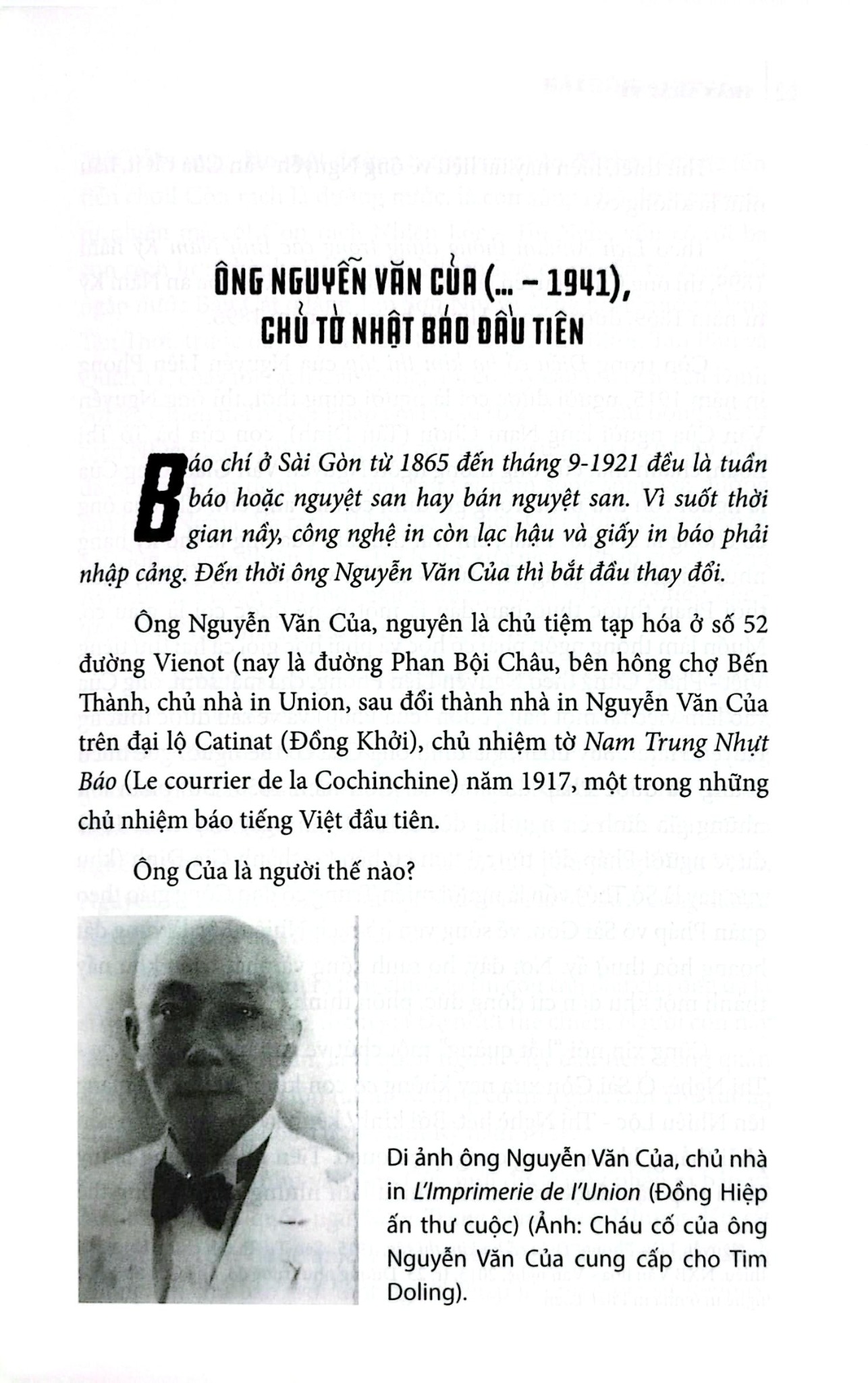 Sài Gòn Chuyện Nghề Báo - Biên Khảo - 
Trần Nhật Vy