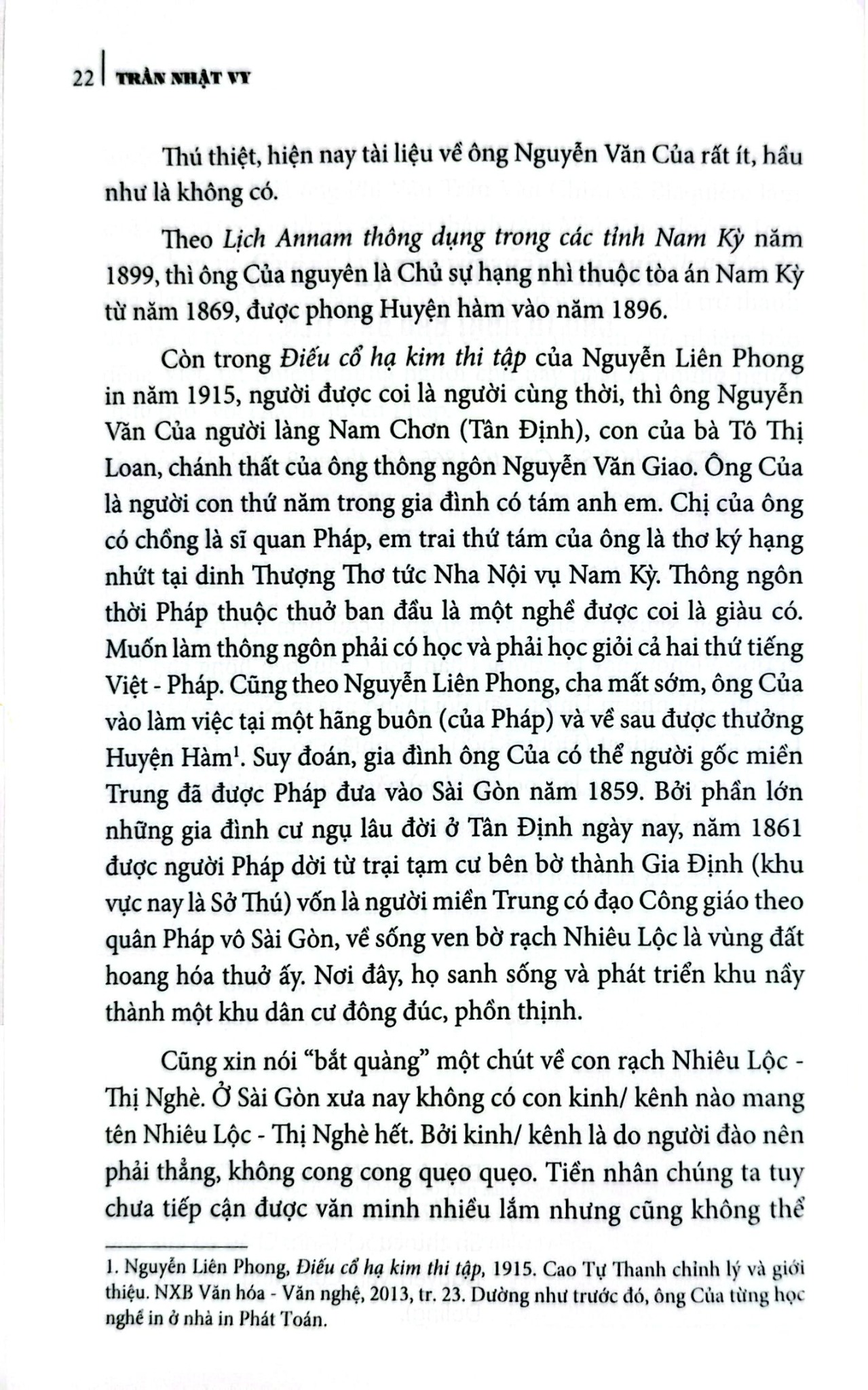Sài Gòn Chuyện Nghề Báo - Biên Khảo - 
Trần Nhật Vy