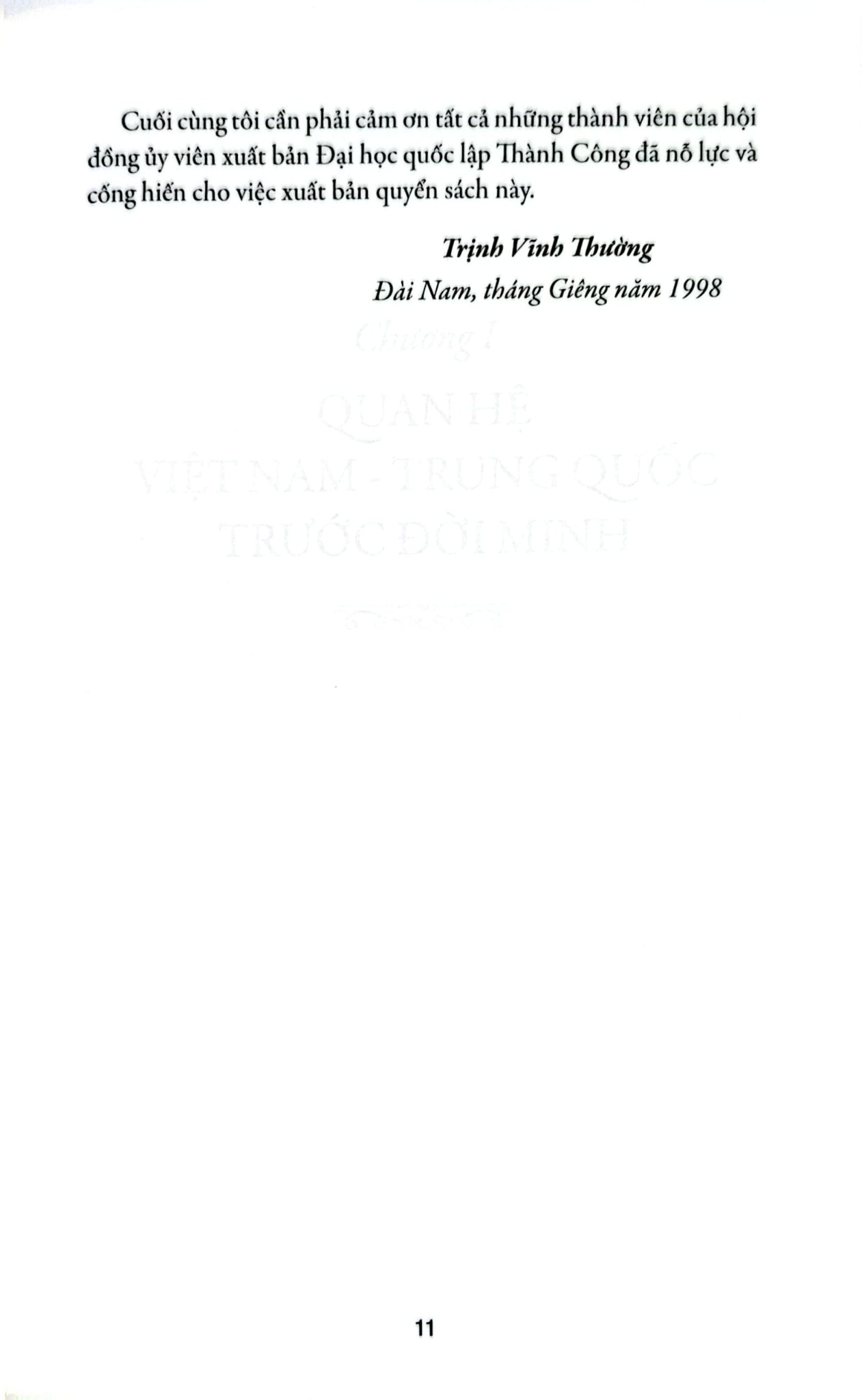 Chinh Chiến Và Từ Bỏ - Nghiên Cứu Quan Hệ Việt Nam - Trung Quốc Đời Minh - Trịnh Vĩnh Thường