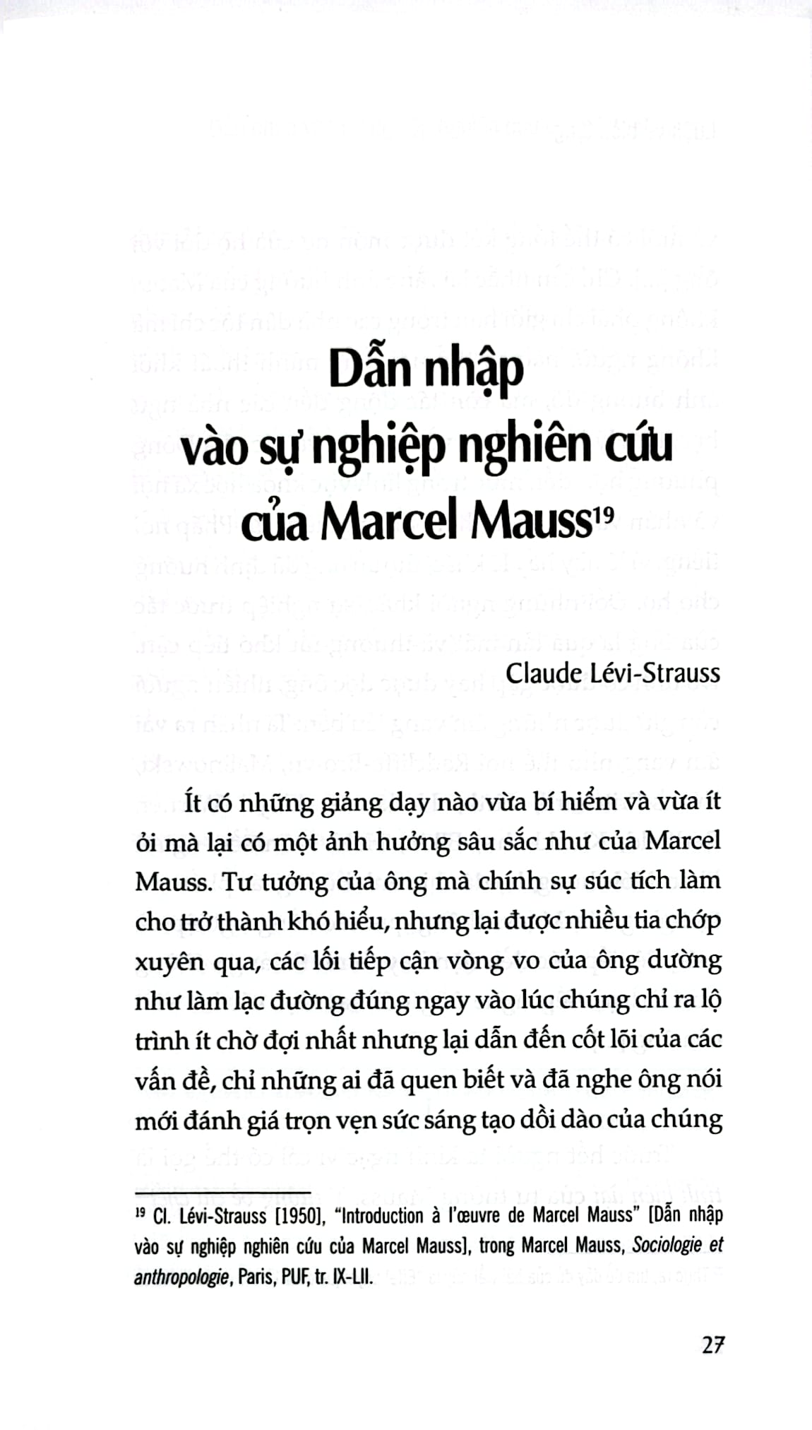 Luận Về Biếu Tặng - Hình Thức Và Lý Do Của Sự Trao Đổi Trong Các Xã Hội Cổ Sơ - Bìa Cứng -  Marcel Mauss