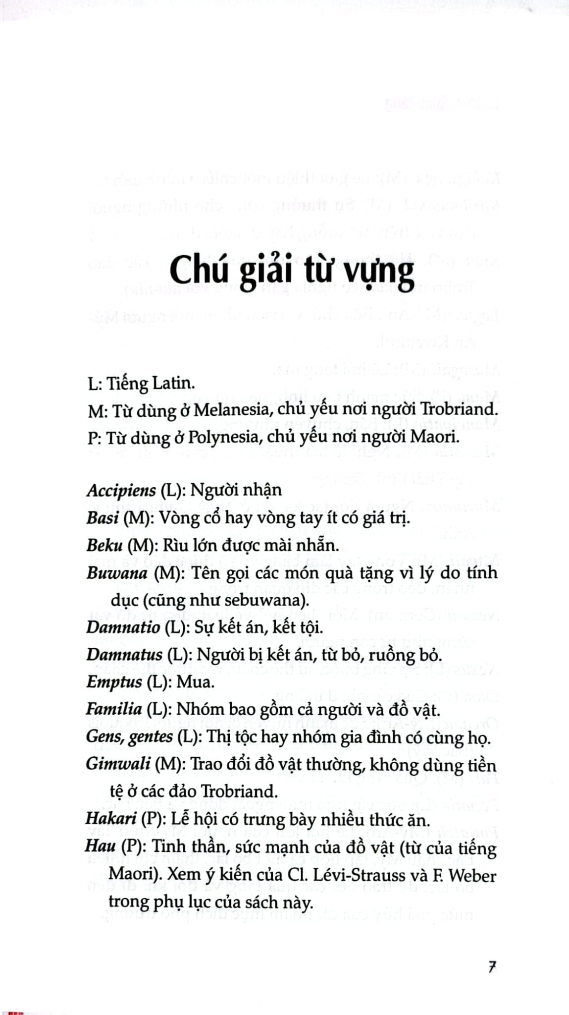 Luận Về Biếu Tặng - Hình Thức Và Lý Do Của Sự Trao Đổi Trong Các Xã Hội Cổ Sơ - Bìa Cứng -  Marcel Mauss