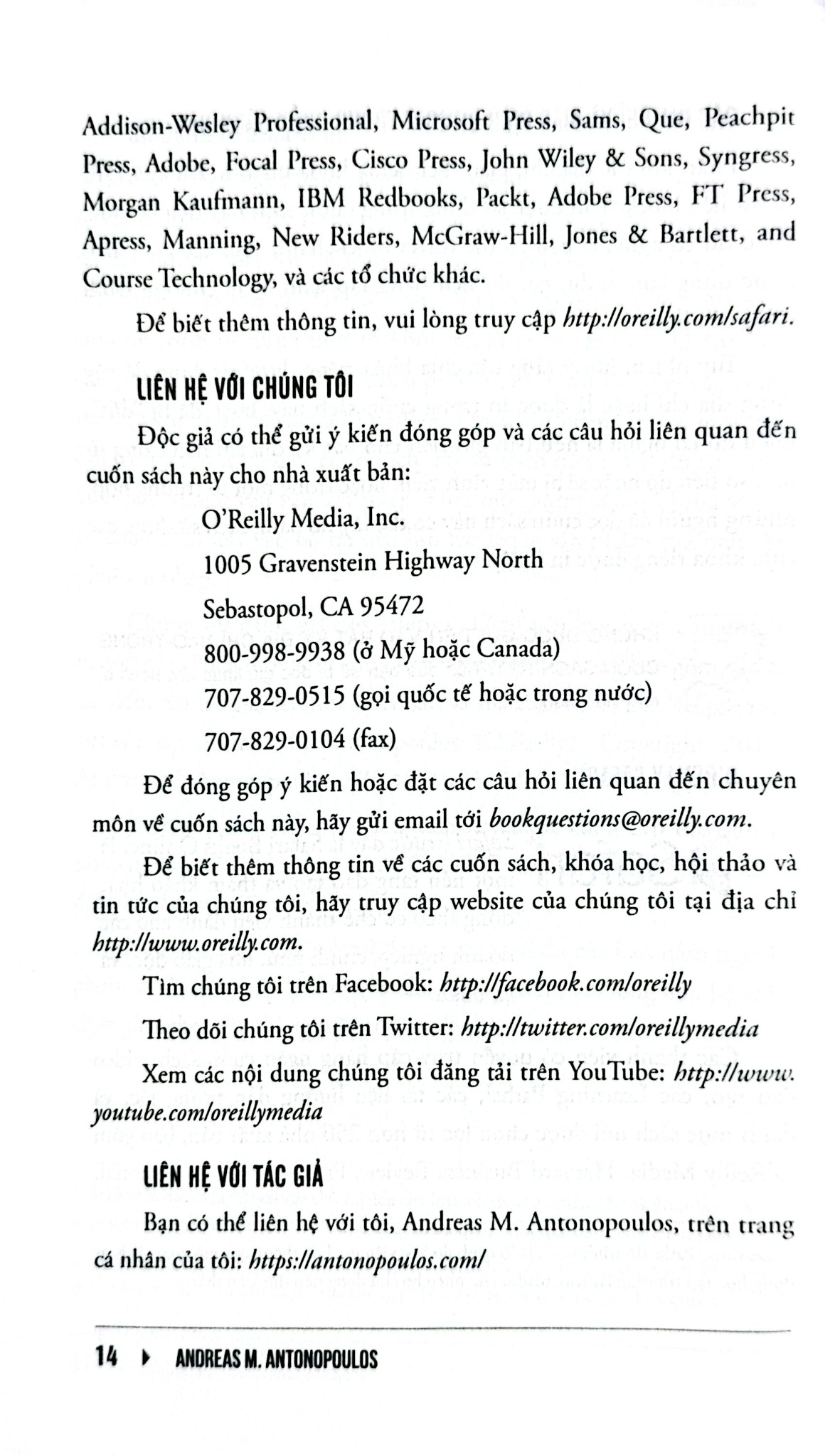 Bitcoin Thực Hành - Những Khái Niệm Cơ Bản Và Cách Sử Dụng Đúng Đồng Tiền Mã Hóa - Andreas M. Antonopoulos
