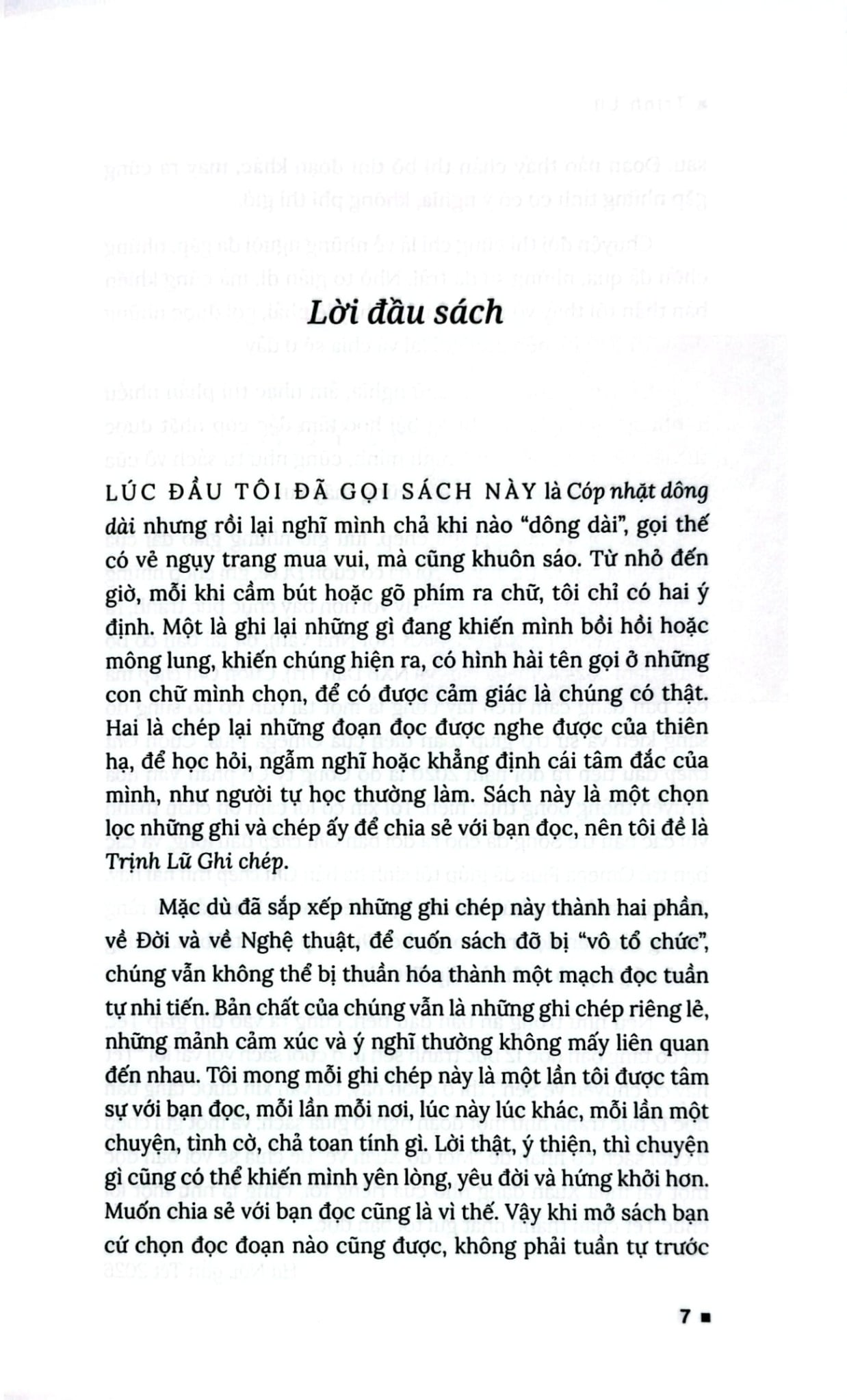 Ghi Chép - Trịnh Lữ - 
Trịnh Lữ