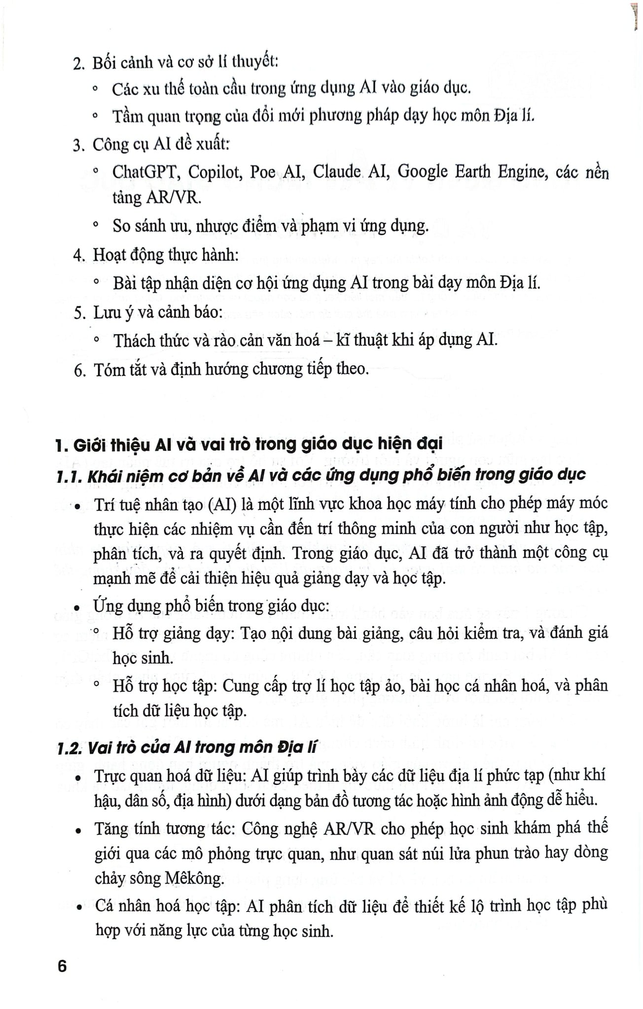 Ứng Dụng Trí Tuệ Nhân Tạo AI Trong Dạy Và Học Môn Địa Lí (Dành Cho Giáo Viên Và Học Sinh - Dùng Chung Cho Các Bộ Sgk Hiện Hành) - Trần Đức Huyên