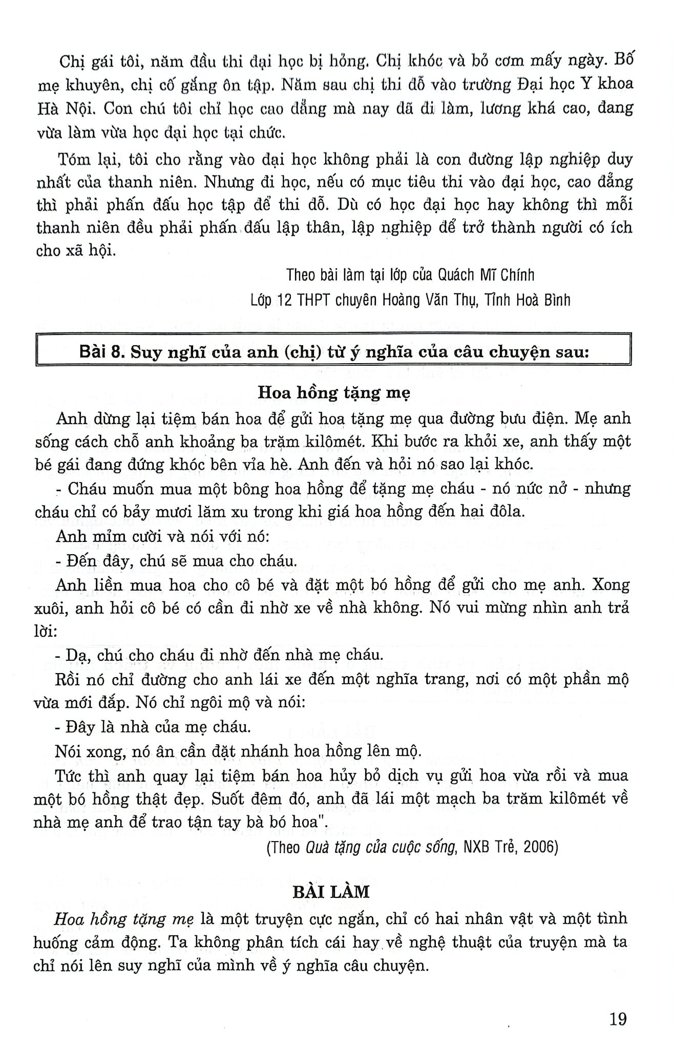 Những Bài Văn Nghị Luận Đặc Sắc (Dùng Chung Cho Các Bộ SGK Hiện Hành) - Tạ Thanh Sơn