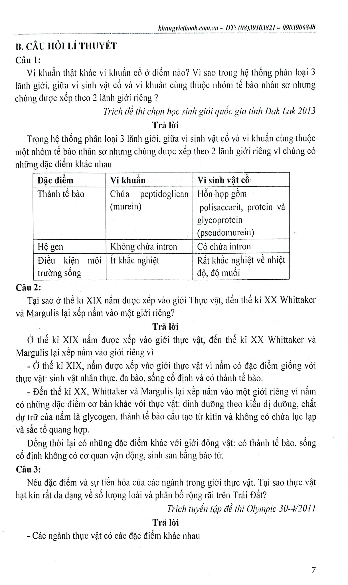 Tư Duy Sáng Tạo Bồi Dưỡng Học Sinh Giỏi Trung Học Phổ Thông Chuyên Đề Sinh Học - Tập 1 - Phạm Thị Tâm