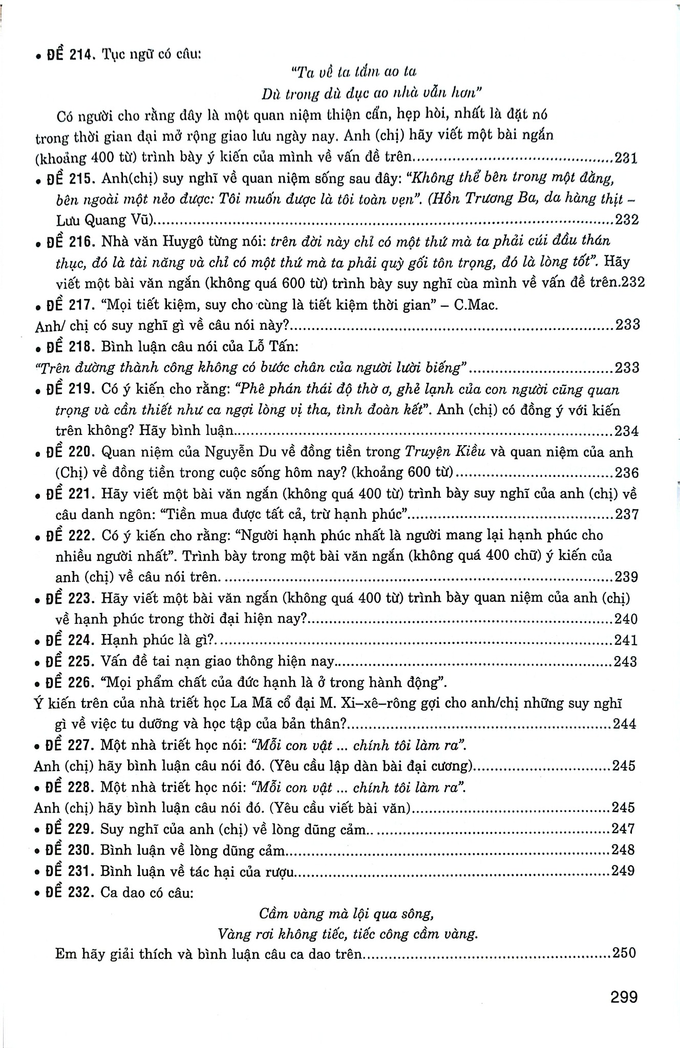 270 Đề Và Bài Văn Hay 12 (Dùng Chung Cho Các Bộ SGK Hiện Hành) - Phạm Ngọc Thắm