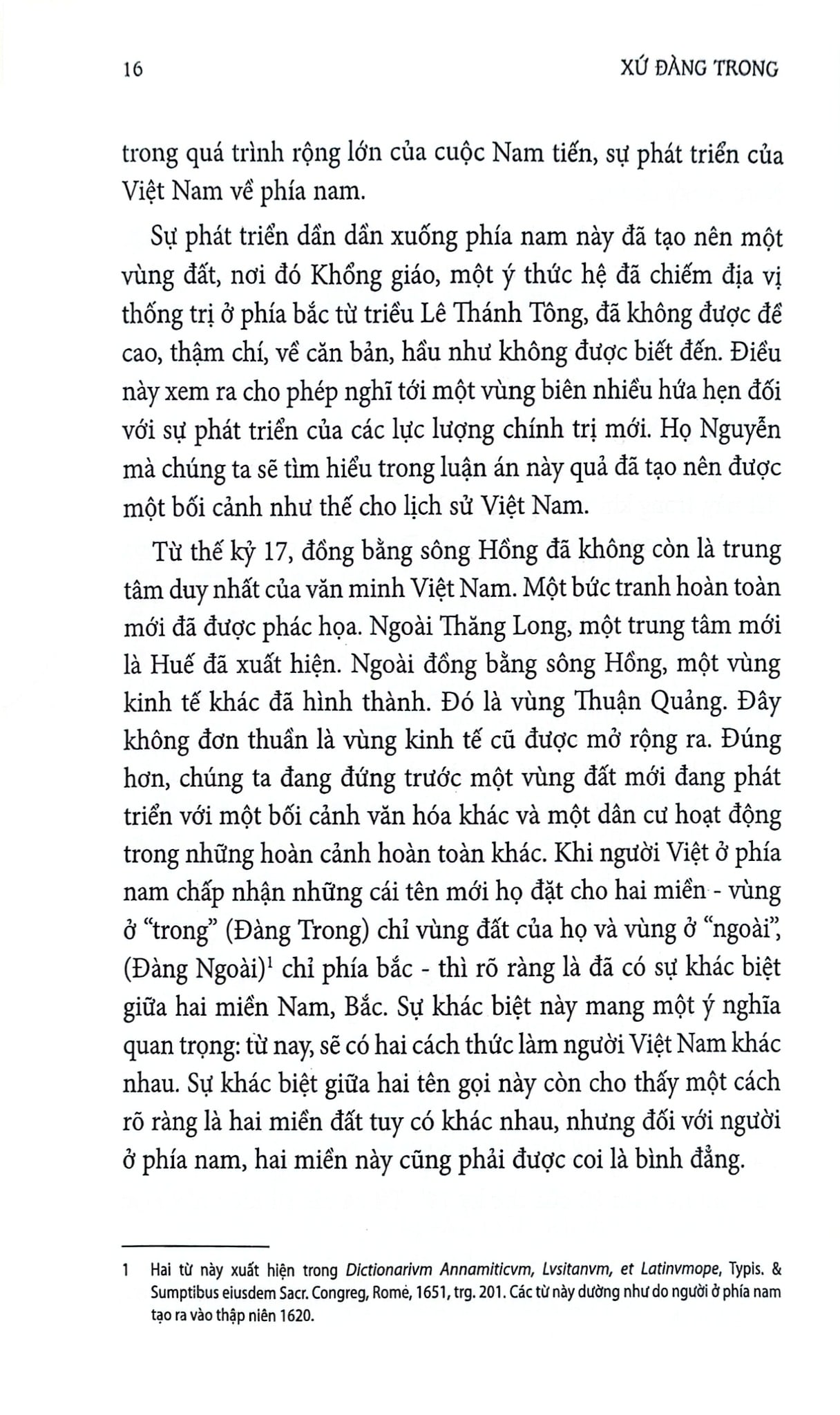 Xứ Đàng Trong - Lịch Sử Kinh Tế - Xã Hội Việt Nam Thế Kỷ 17 Và 18 - Li Tana
