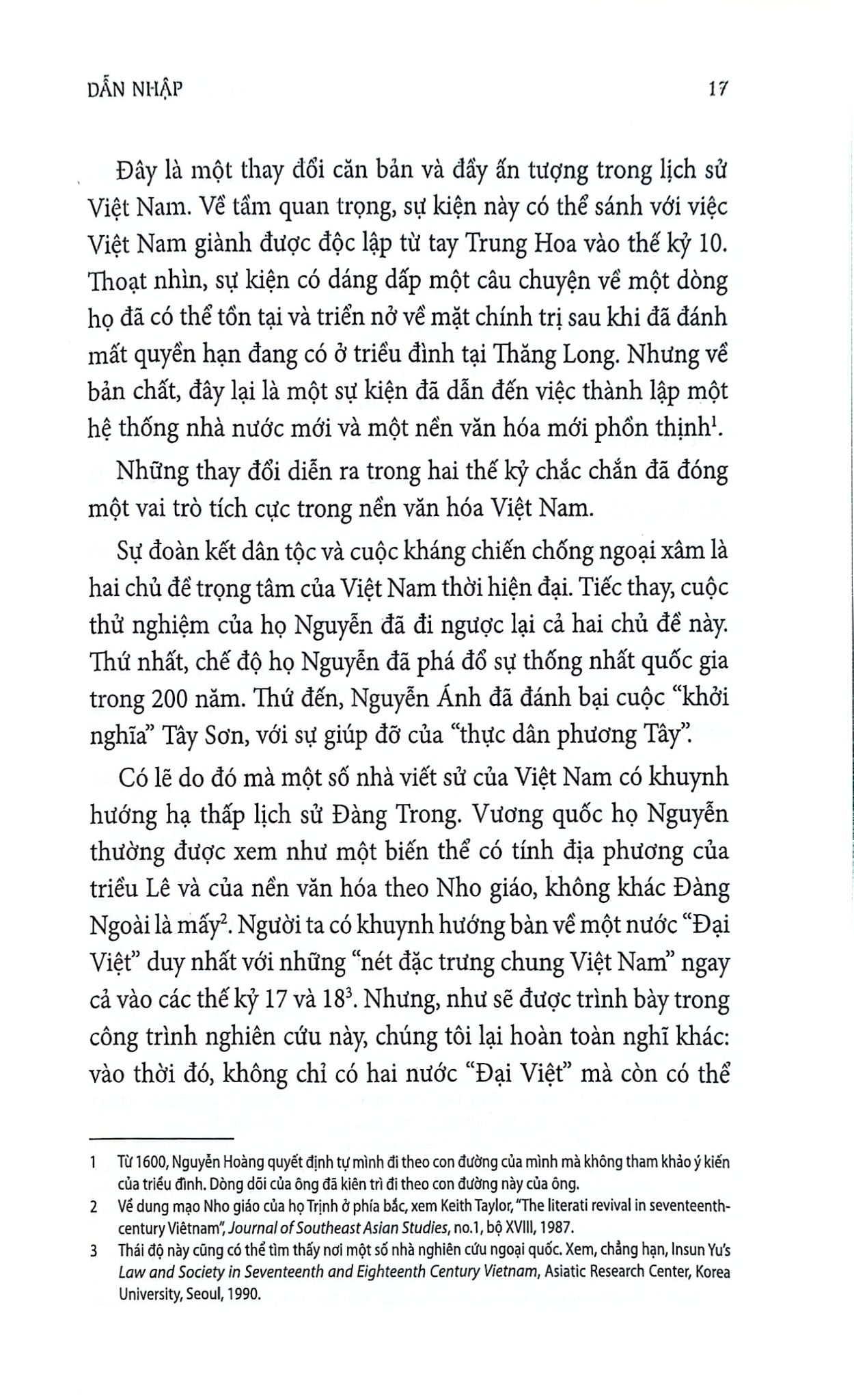 Xứ Đàng Trong - Lịch Sử Kinh Tế - Xã Hội Việt Nam Thế Kỷ 17 Và 18 - Li Tana
