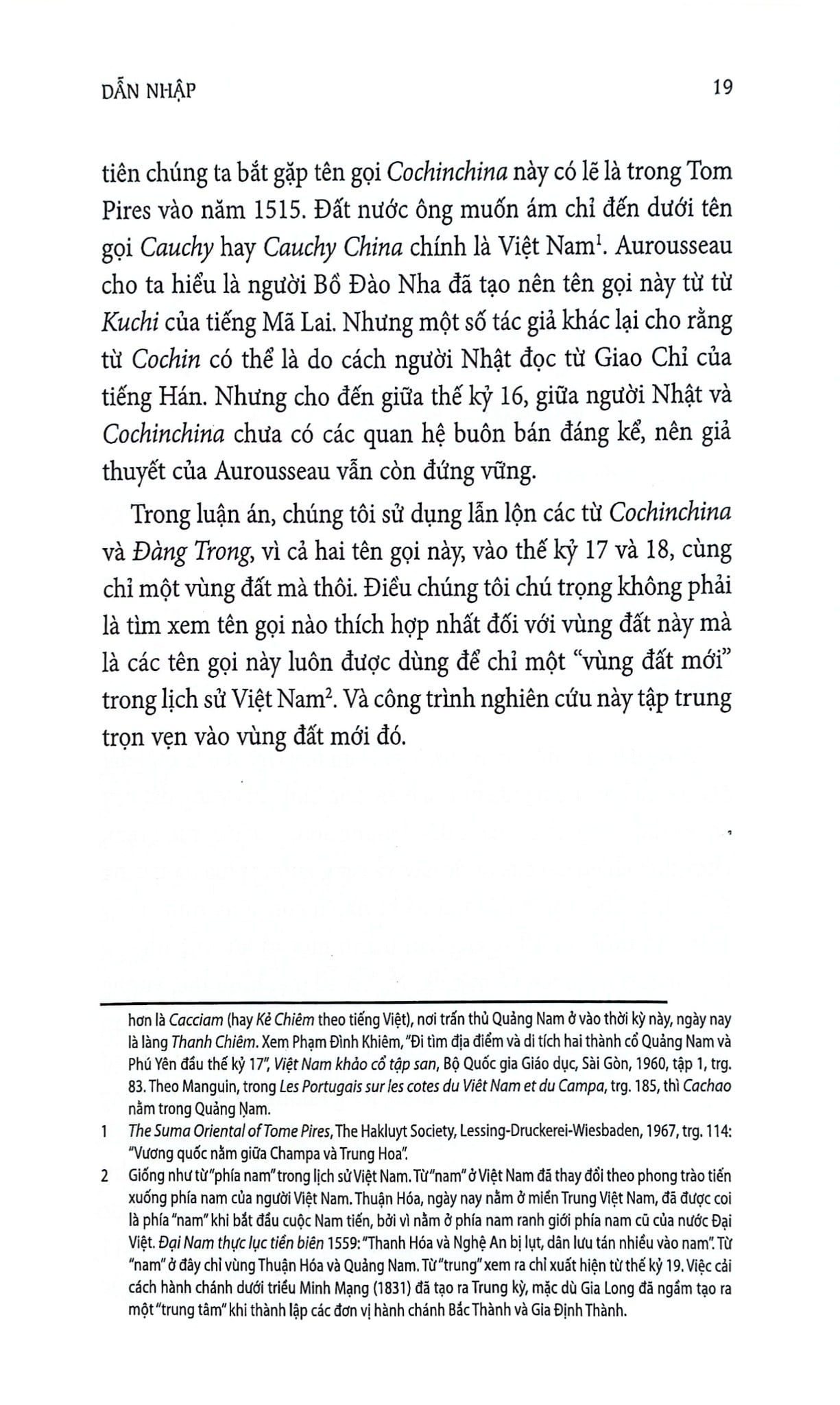 Xứ Đàng Trong - Lịch Sử Kinh Tế - Xã Hội Việt Nam Thế Kỷ 17 Và 18 - Li Tana