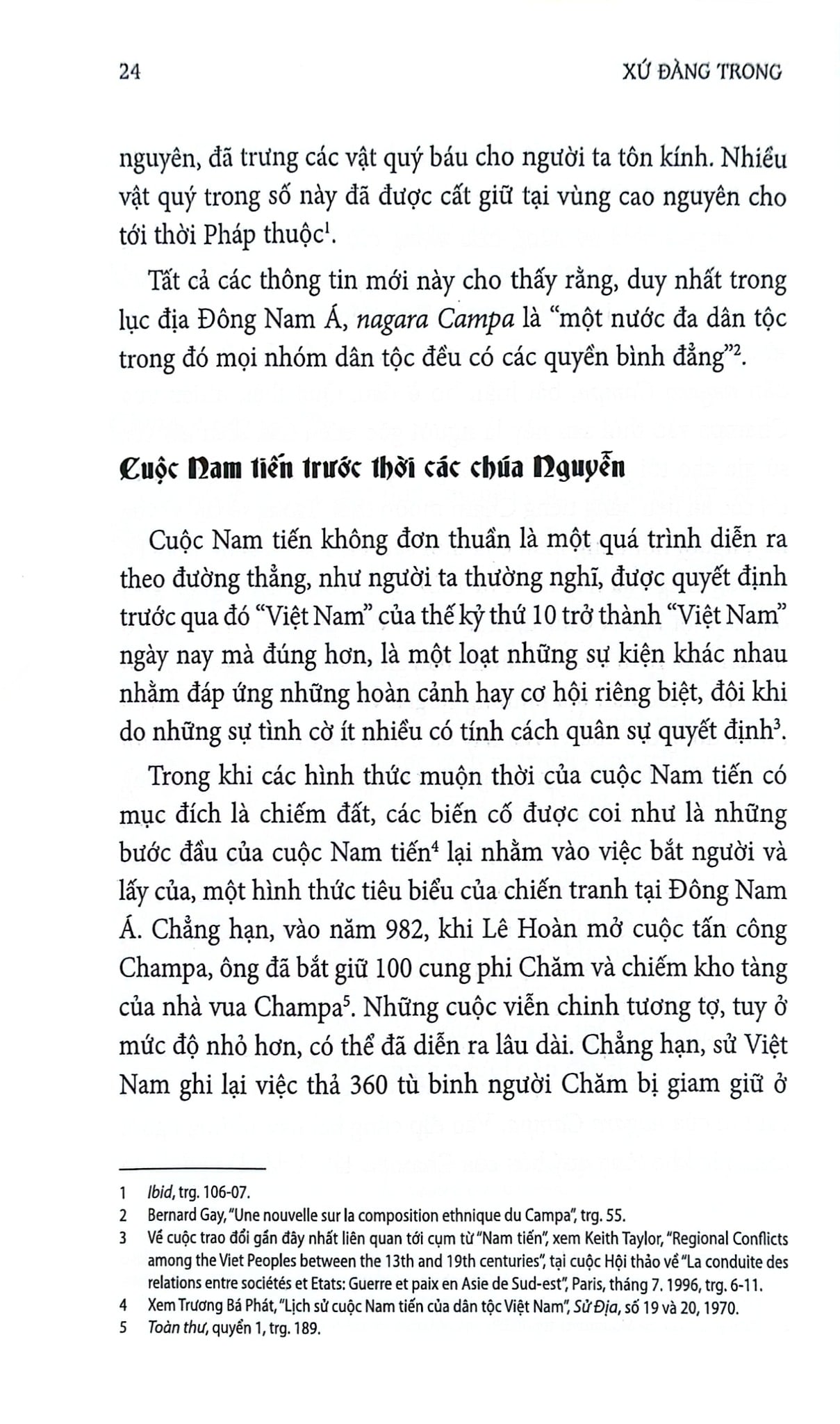 Xứ Đàng Trong - Lịch Sử Kinh Tế - Xã Hội Việt Nam Thế Kỷ 17 Và 18 - Li Tana