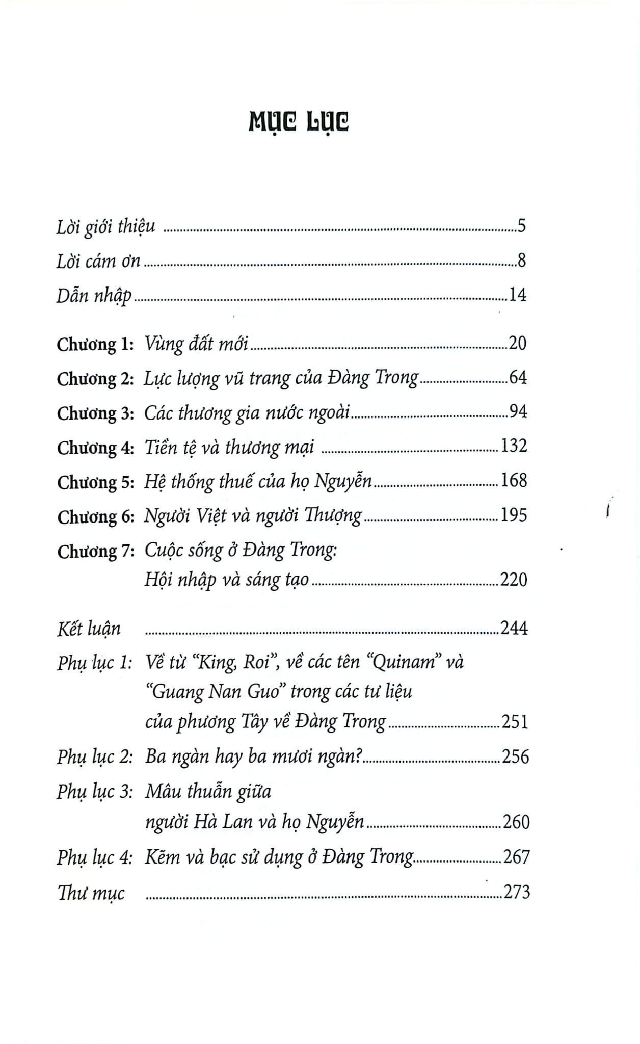 Xứ Đàng Trong - Lịch Sử Kinh Tế - Xã Hội Việt Nam Thế Kỷ 17 Và 18 - Li Tana