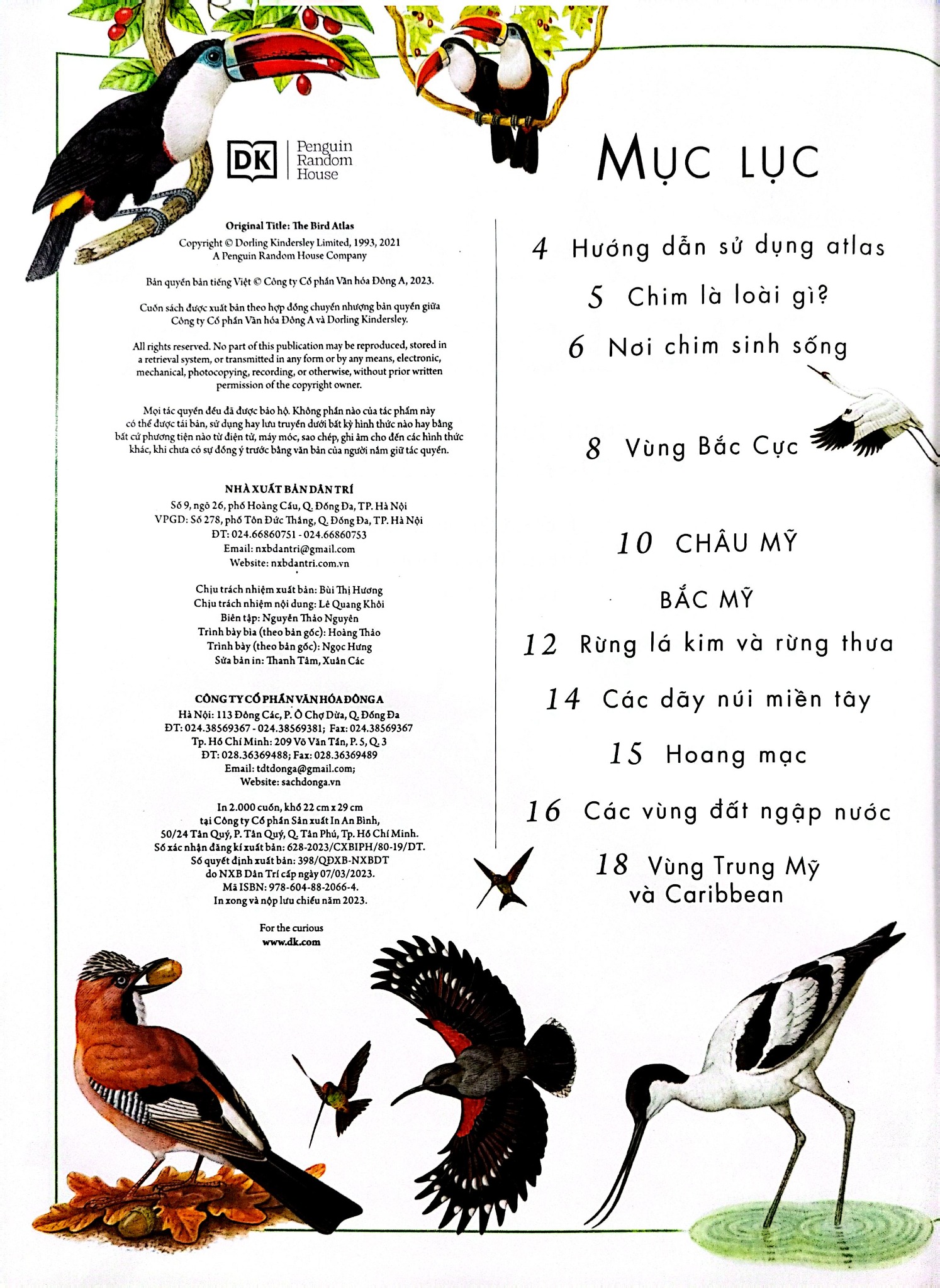 Combo 2 Quyển Atlas Động Vật + Atlas Các Loài Chim - Barbara Taylor, Richard Orr