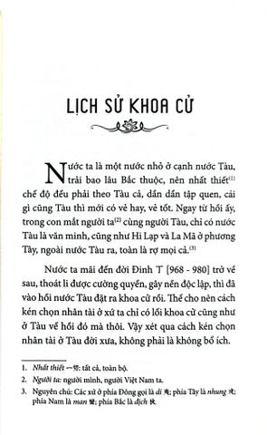  Lược Khảo Về Khoa Cử Việt Nam - Từ Khởi Thủy Đến Khoa Mậu Ngọ 1918 - Trần Văn Giáp - Nguyễn Phúc An khảo chú 