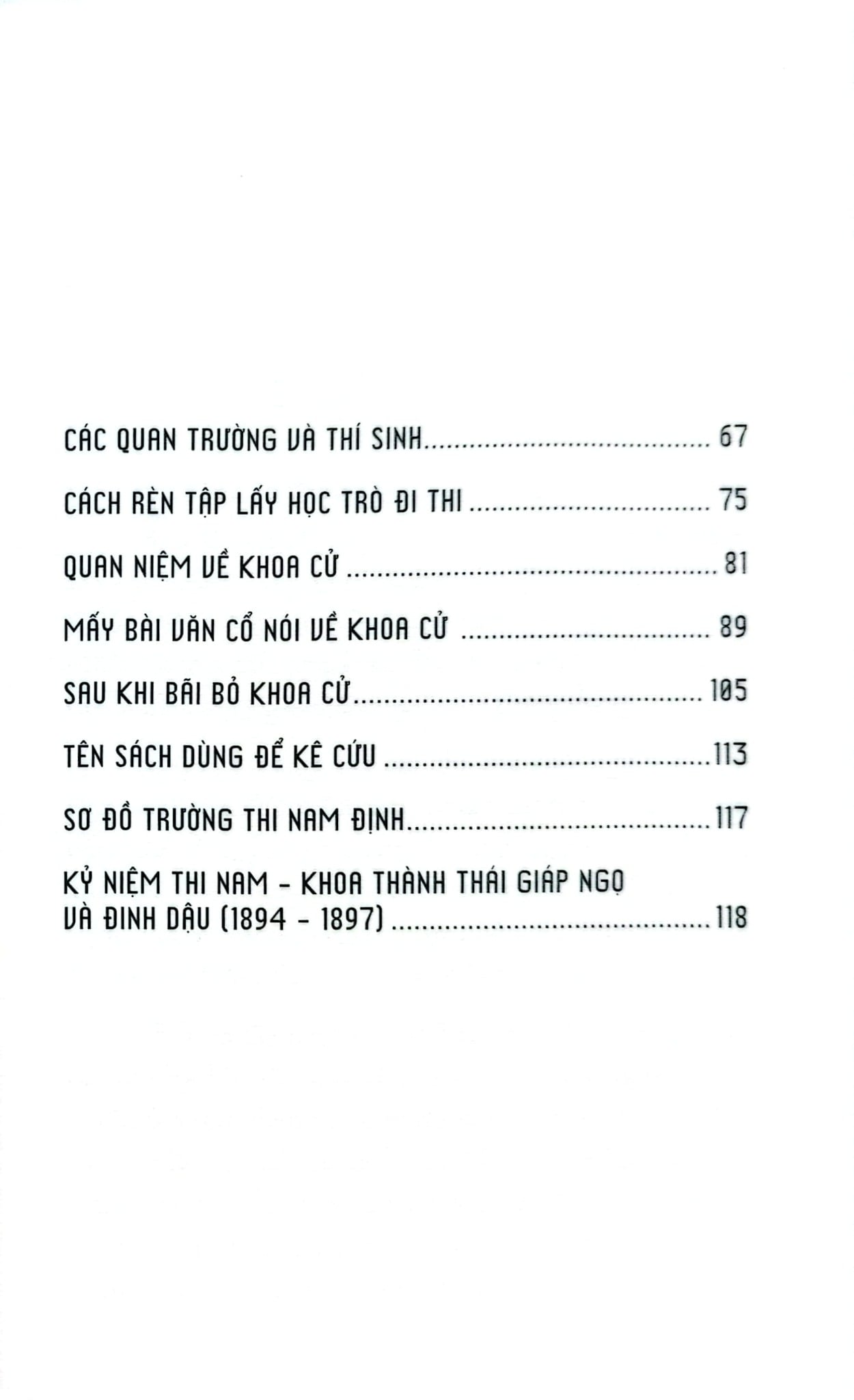 Lược Khảo Về Khoa Cử Việt Nam - Từ Khởi Thủy Đến Khoa Mậu Ngọ 1918 - Trần Văn Giáp - Nguyễn Phúc An khảo chú