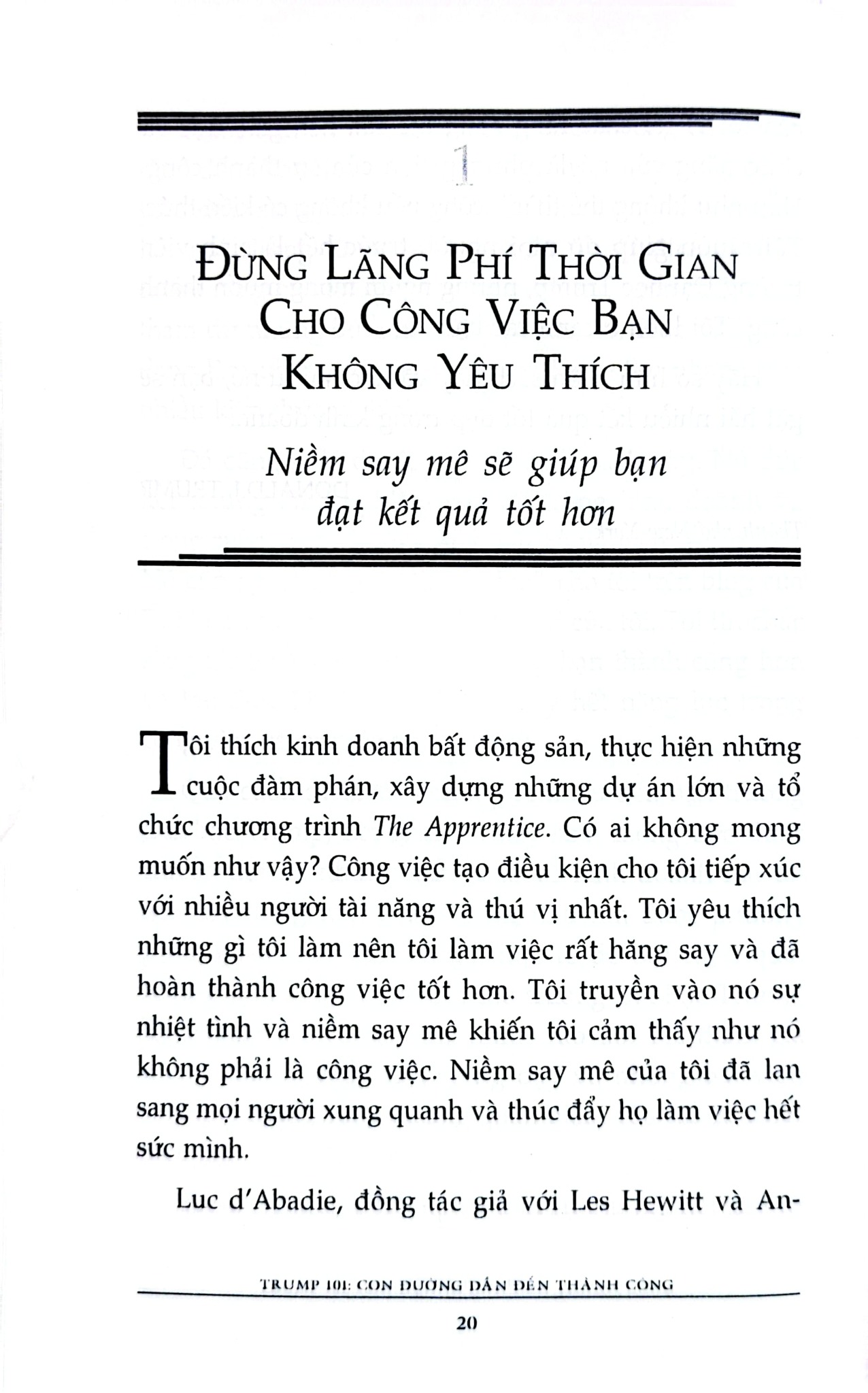 Con Đường Dẫn Đến Thành Công - Donald J.Trump - Meredith Mciver