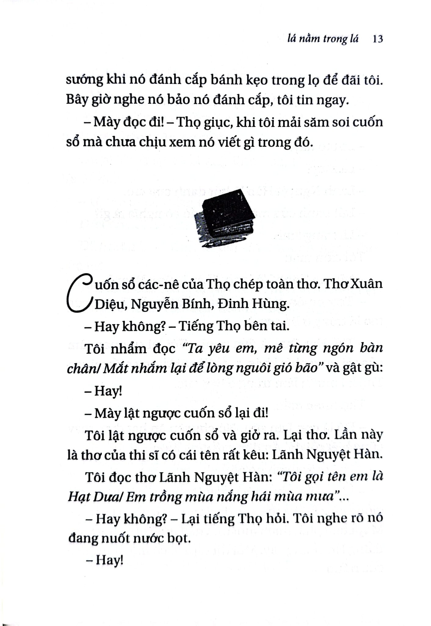 Lá Nằm Trong Lá (Khổ Nhỏ) - Nguyễn Nhật Ánh