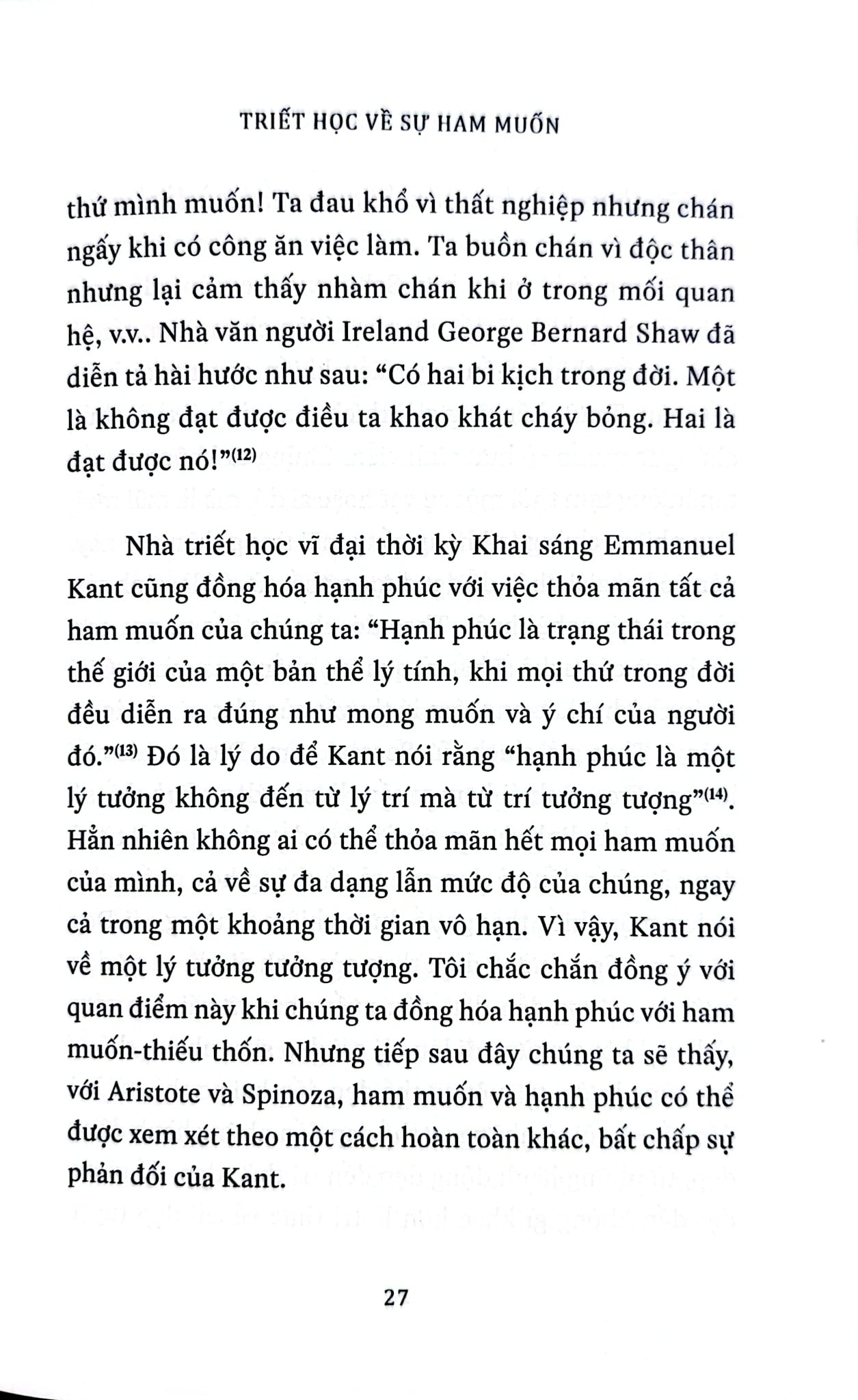 Triết Học Về Sự Ham Muốn - Frédéric Lenoir