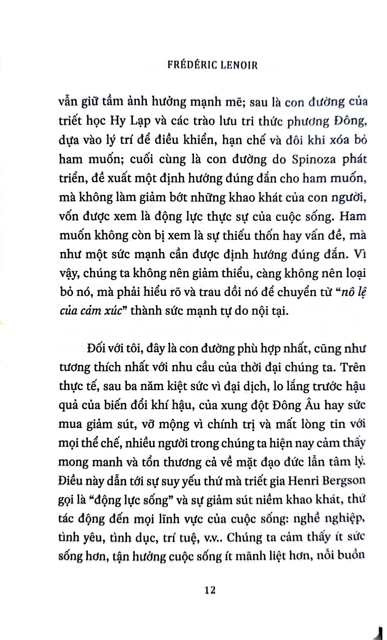 Triết Học Về Sự Ham Muốn - Frédéric Lenoir