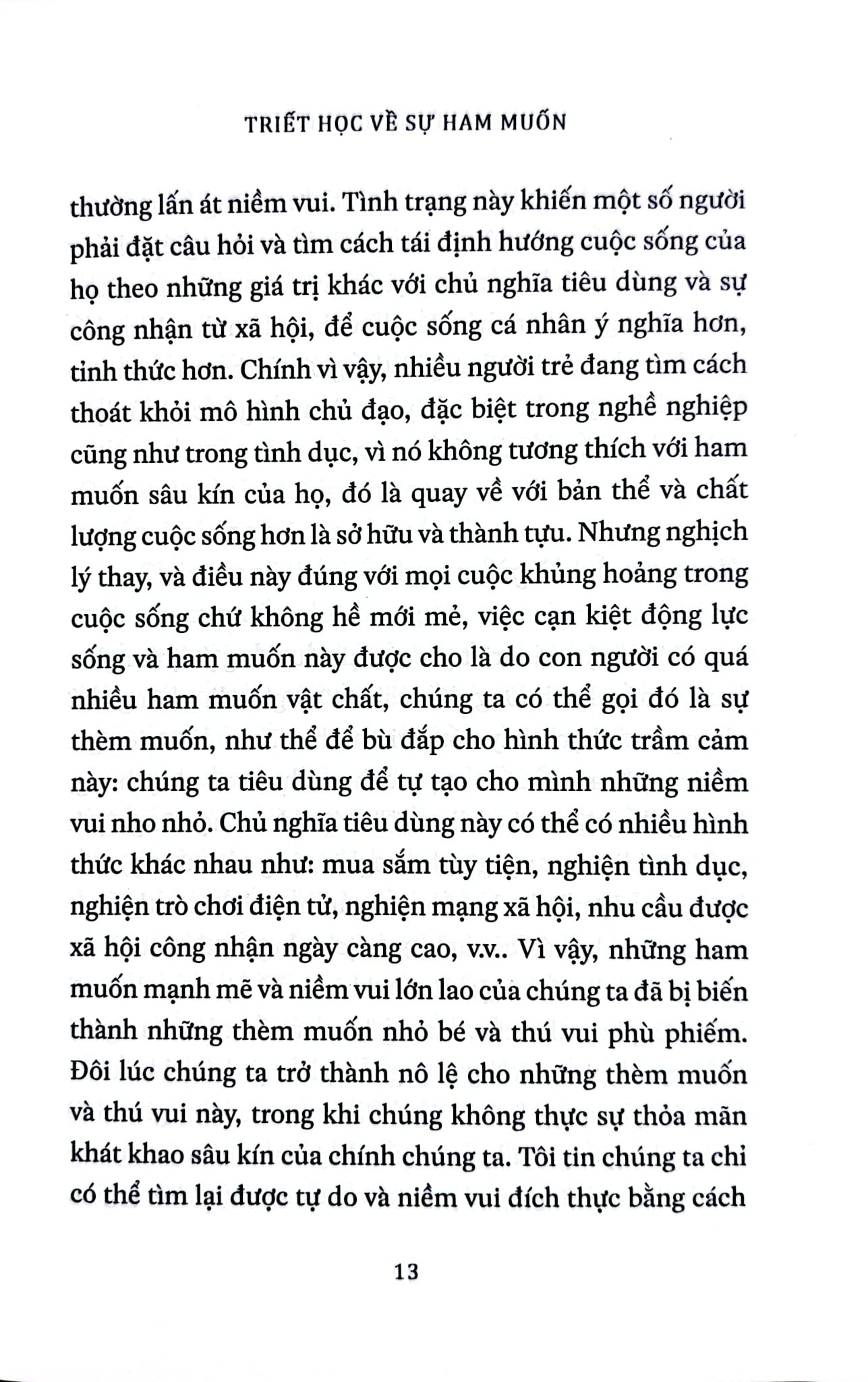 Triết Học Về Sự Ham Muốn - Frédéric Lenoir