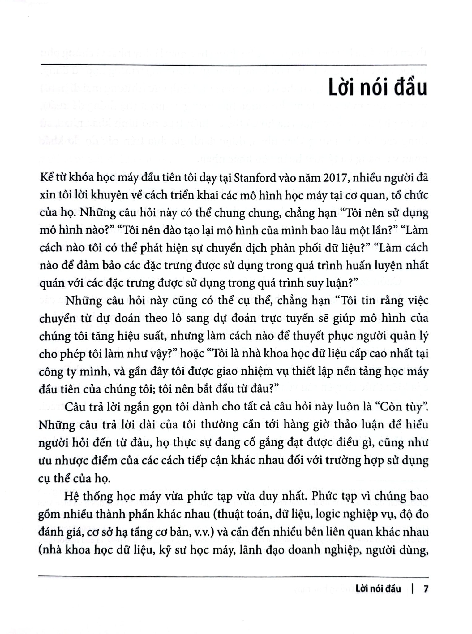 Thiết Kế Hệ Thống Học Máy - Designing Machine Learning Systems - Chip Huyen