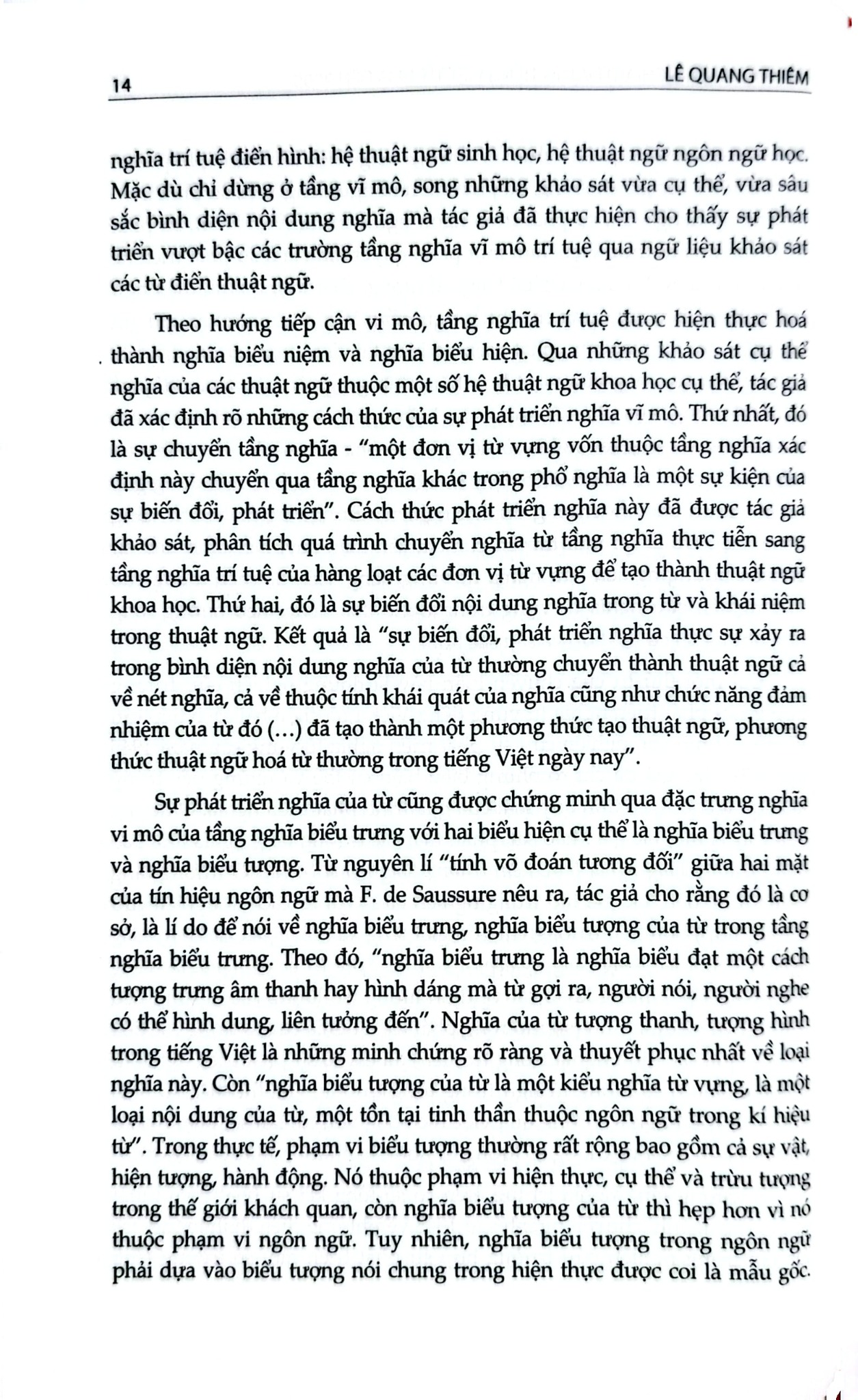 Sự Phát Triển Nghĩa Từ Vựng Tiếng Việt Từ 1945 Đến 2005 - Lê Quang Thiêm