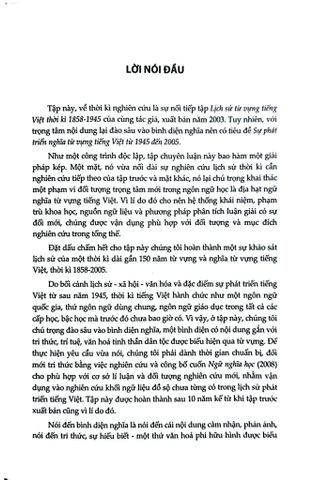  Sự Phát Triển Nghĩa Từ Vựng Tiếng Việt Từ 1945 Đến 2005 - Lê Quang Thiêm 