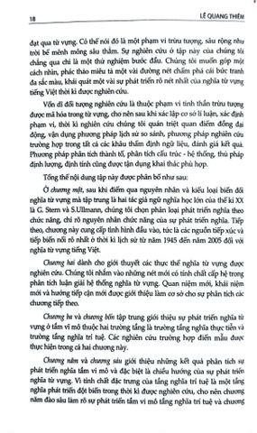  Sự Phát Triển Nghĩa Từ Vựng Tiếng Việt Từ 1945 Đến 2005 - Lê Quang Thiêm 