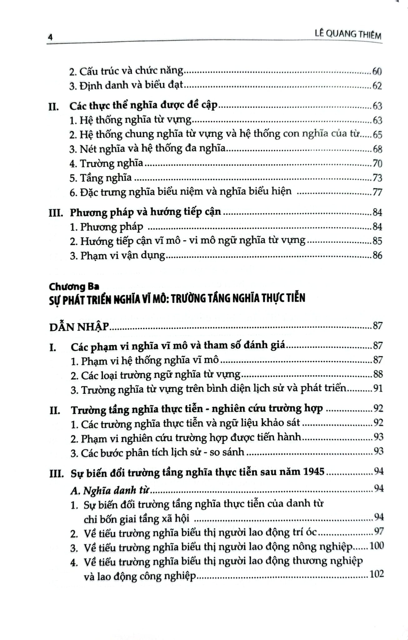 Sự Phát Triển Nghĩa Từ Vựng Tiếng Việt Từ 1945 Đến 2005 - Lê Quang Thiêm