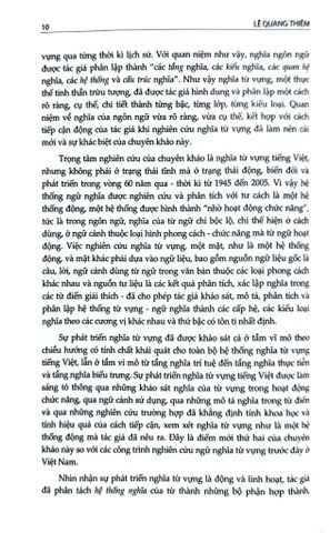  Sự Phát Triển Nghĩa Từ Vựng Tiếng Việt Từ 1945 Đến 2005 - Lê Quang Thiêm 