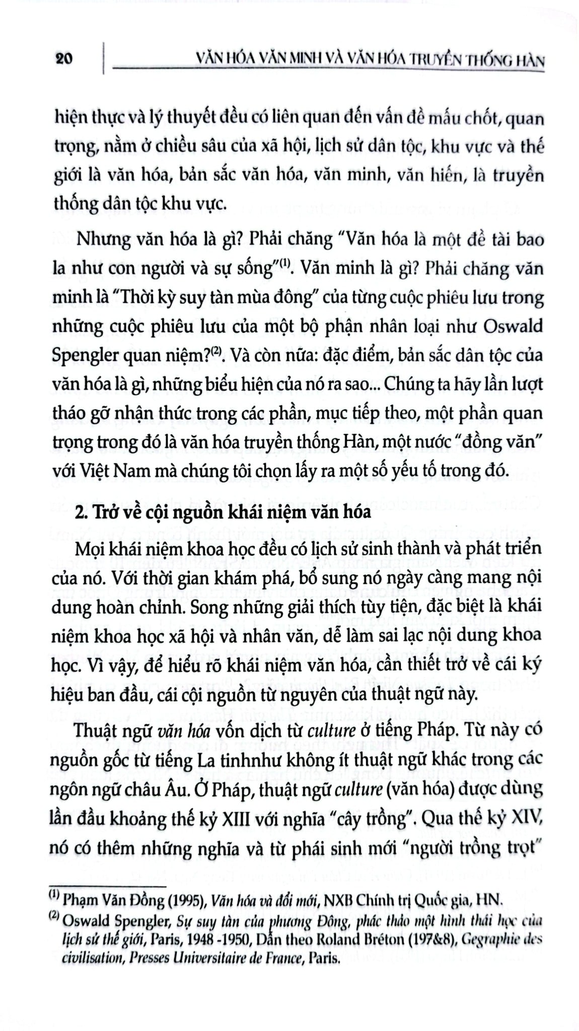 Văn Hóa Văn Minh Và Văn Hóa Truyền Thống Hàn - GS.TS. Lê Quang Thiêm