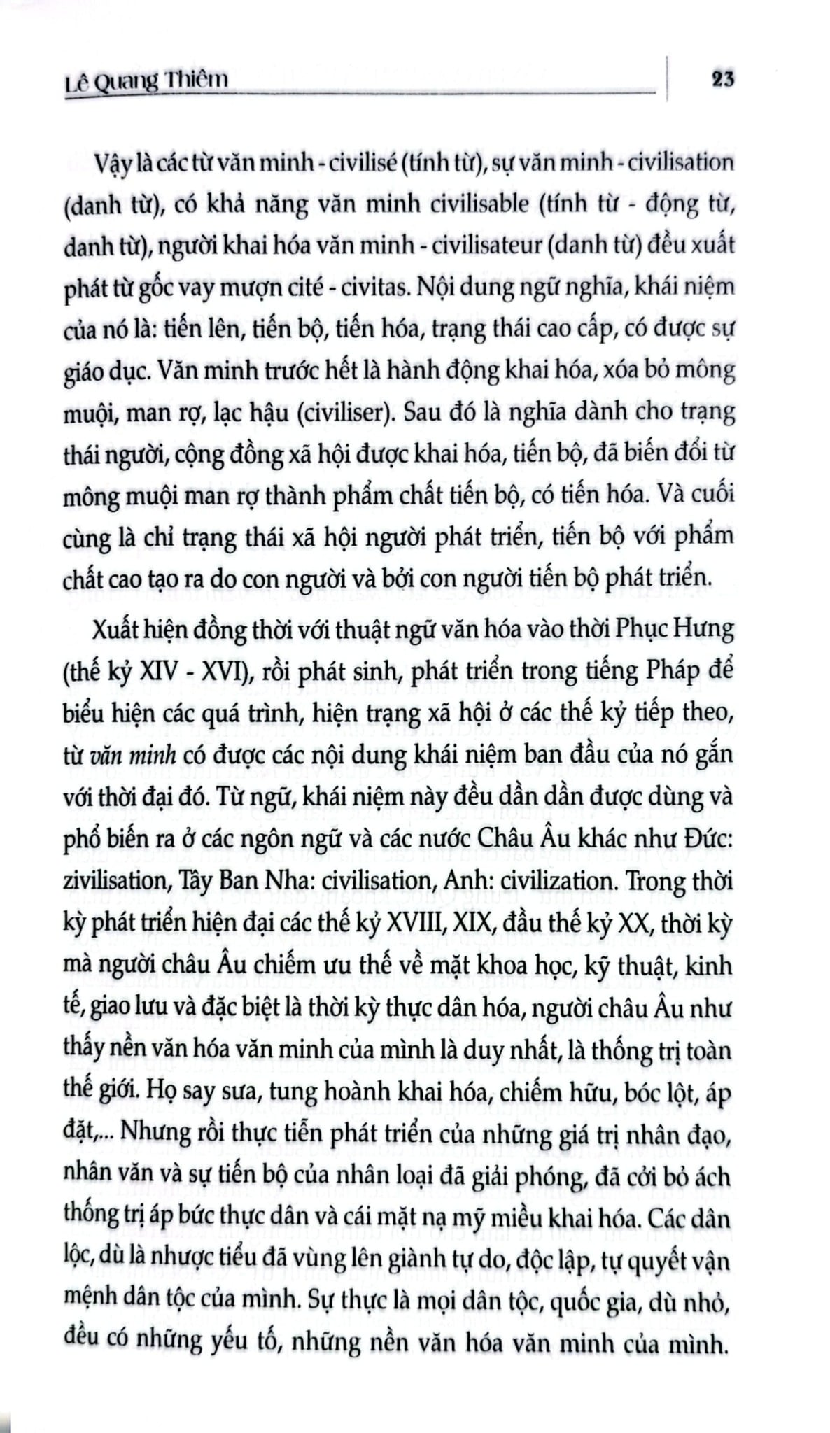 Văn Hóa Văn Minh Và Văn Hóa Truyền Thống Hàn - GS.TS. Lê Quang Thiêm