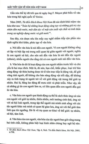  Mấy Tiếp Cận Về Văn Hóa Việt Nam - Phan Hữu Dật 