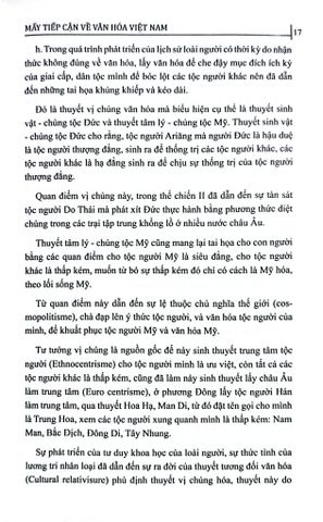  Mấy Tiếp Cận Về Văn Hóa Việt Nam - Phan Hữu Dật 