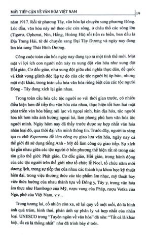  Mấy Tiếp Cận Về Văn Hóa Việt Nam - Phan Hữu Dật 