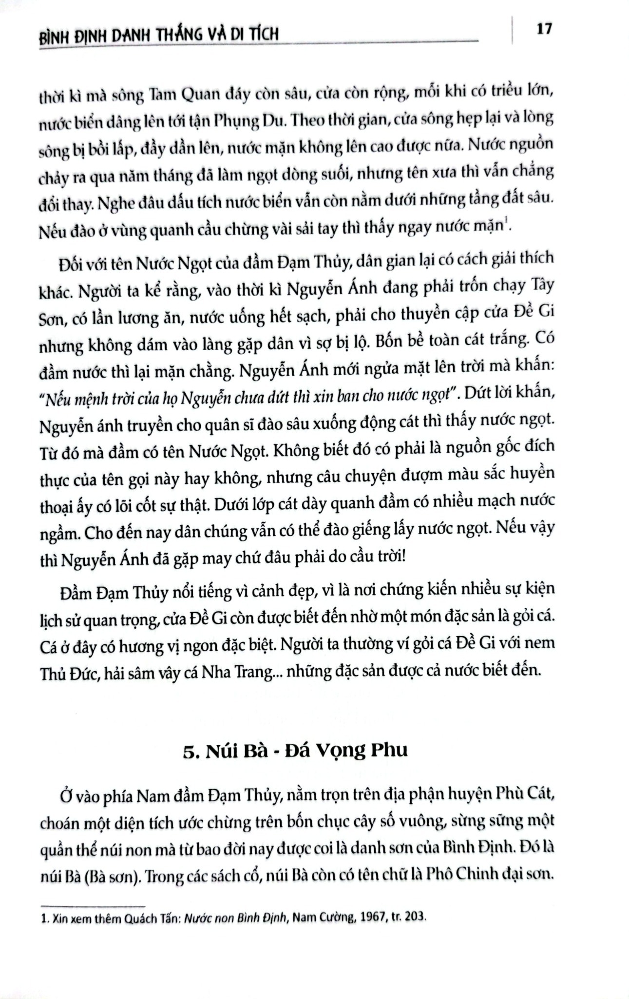 Bình Định Danh Thắng Và Di Tích - GS.TSKH. Vũ Minh Giang