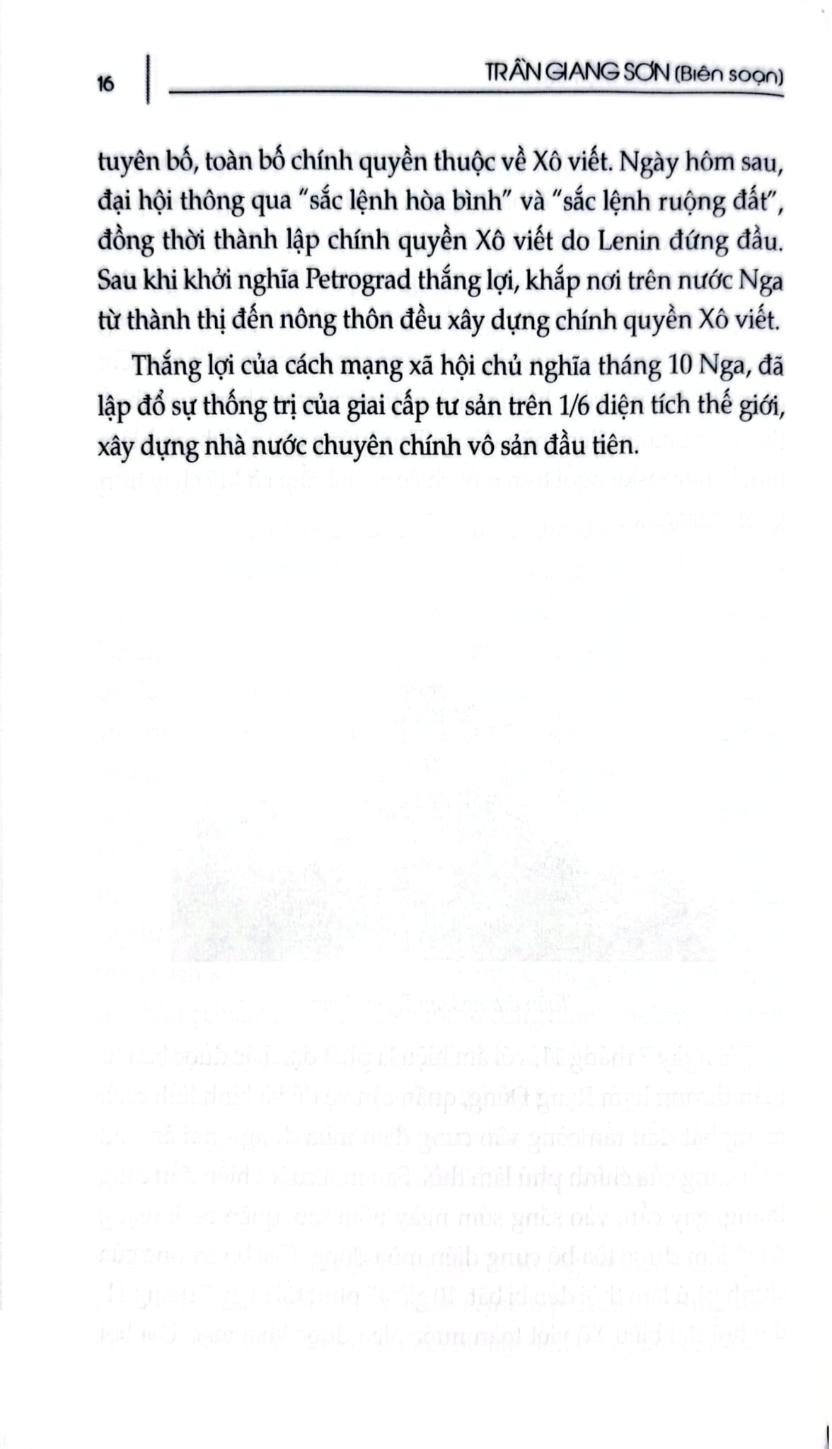 Lược Sử Thế Giới Hiện Đại - Trần Giang Sơn bs