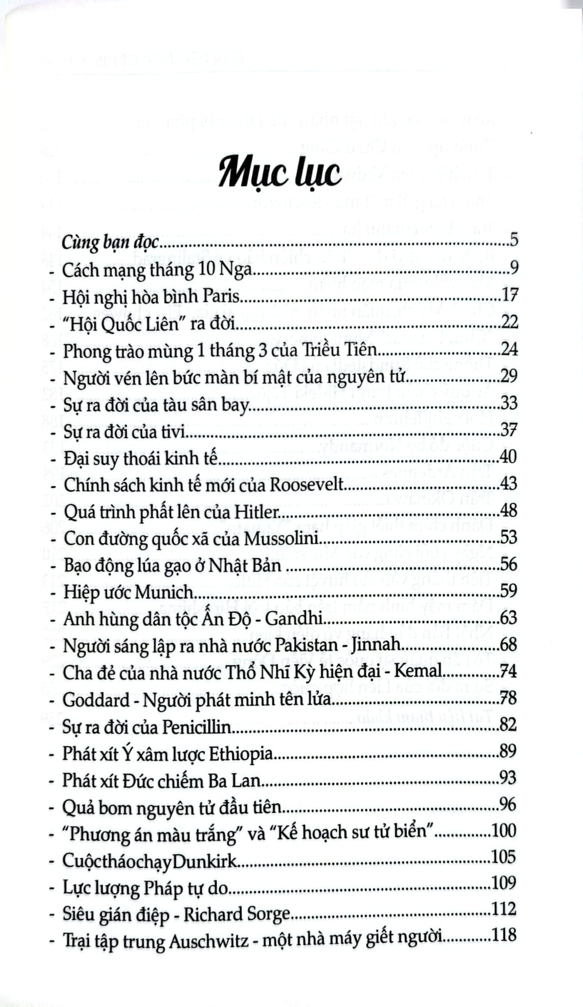 Lược Sử Thế Giới Hiện Đại - Trần Giang Sơn bs