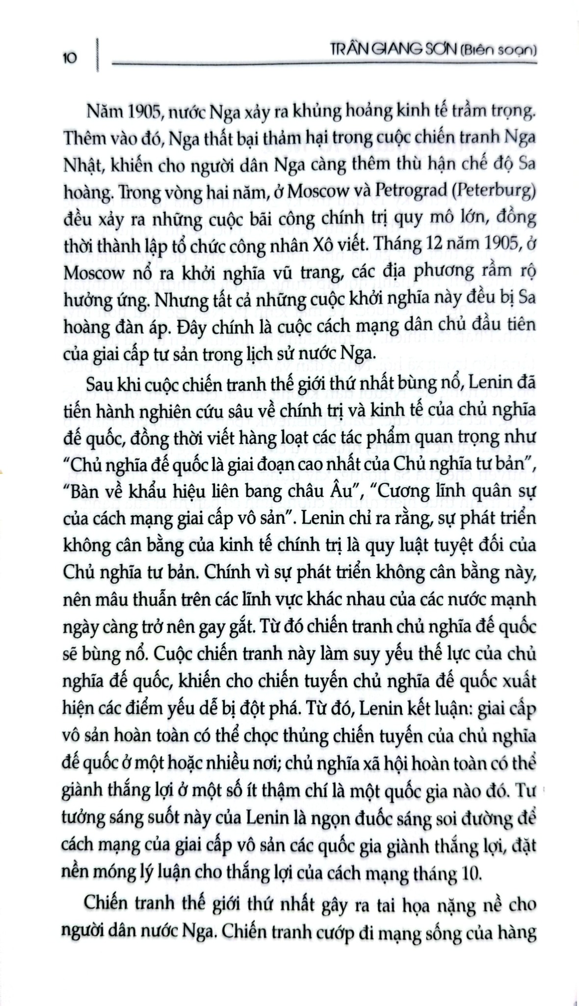 Lược Sử Thế Giới Hiện Đại - Trần Giang Sơn bs