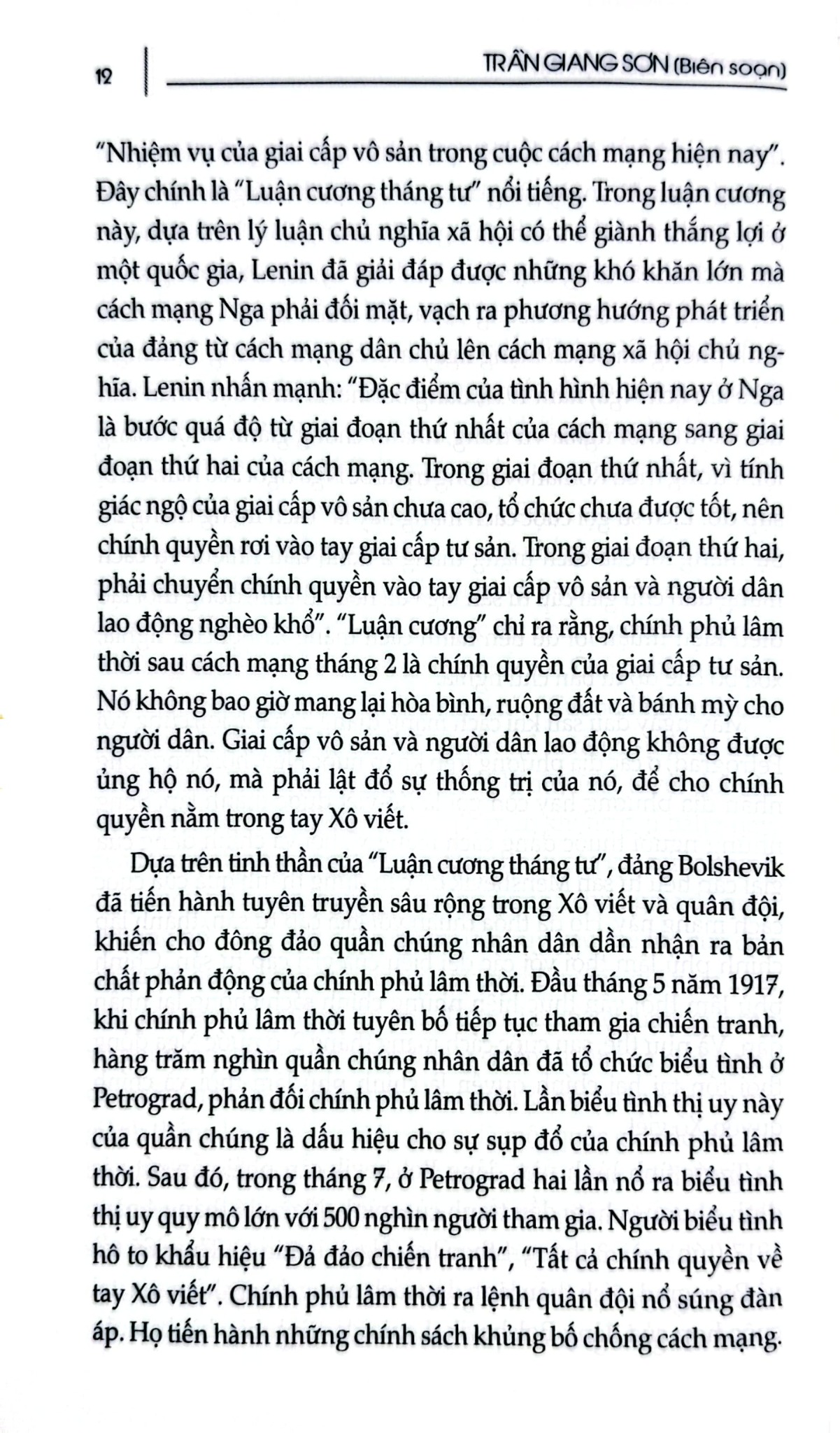 Lược Sử Thế Giới Hiện Đại - Trần Giang Sơn bs