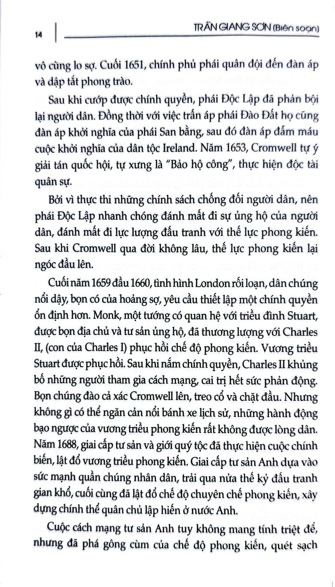 Lược Sử Thế Giới Cận Đại - Trần Giang Sơn