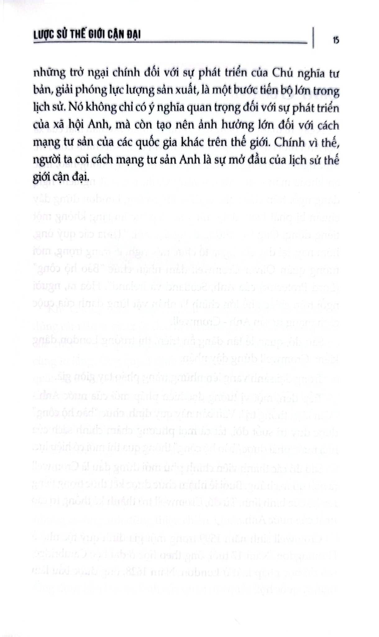 Lược Sử Thế Giới Cận Đại - Trần Giang Sơn