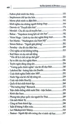  Lược Sử Thế Giới Cận Đại - Trần Giang Sơn 